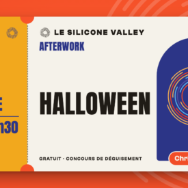 Afterwork Halloween, jeudi 29 octobre 2026, 18h à 19h30, gratuit, concours de déguisement