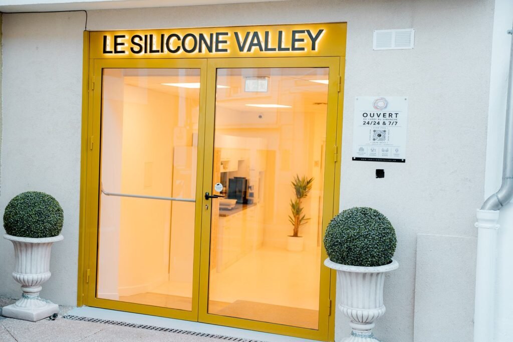 Façade du Silicone Valley, 31 rue du Commerce à Gex