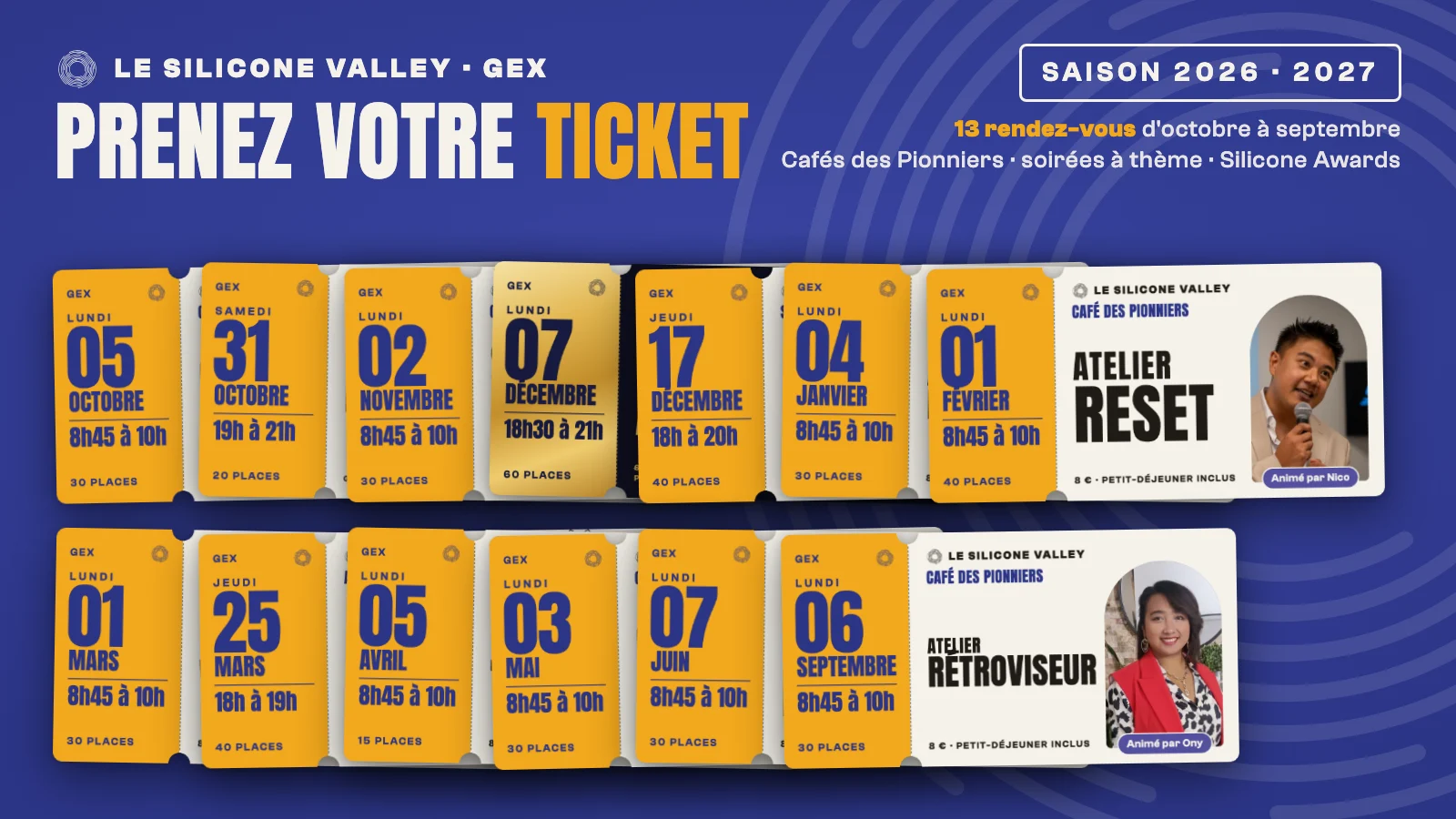 Saison 2026-2027 : prenez votre ticket
