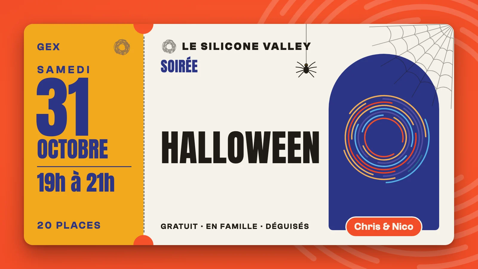 Samedi 31 octobre : Soirée Halloween